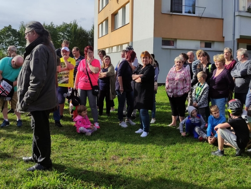 Na sídlišti Mír se projednával návrh na využití zelené plochy